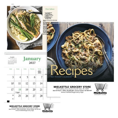 HotLine® Products Recipe Pocket Calendar